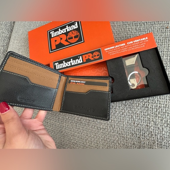 Timberland PRO Genuine Leather Wallet Gift Set - Picture 5 of 8